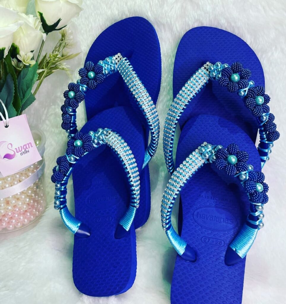 Linha Mãe e Filha Azul Mar ❤️✨🎁